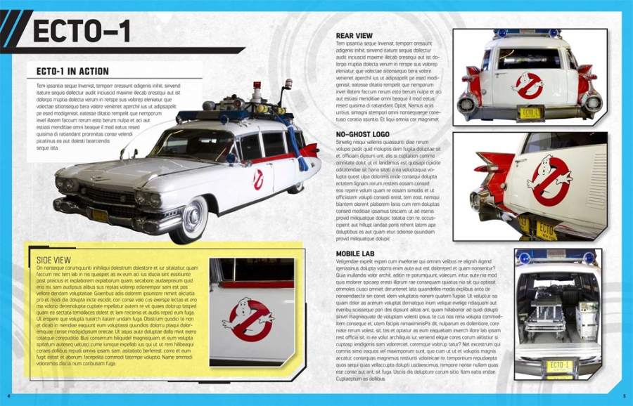 Ghostbusters Ectomobile Owner's Workshop Manual Hardcover Book - Click Image to Close