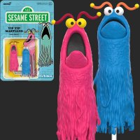 Sesame Street Yip Yip Martians 3.75 Inch ReAction Figures