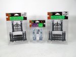 Spooky Town Gargoyle Fence and Gargoyles Retired #52124 and #44139