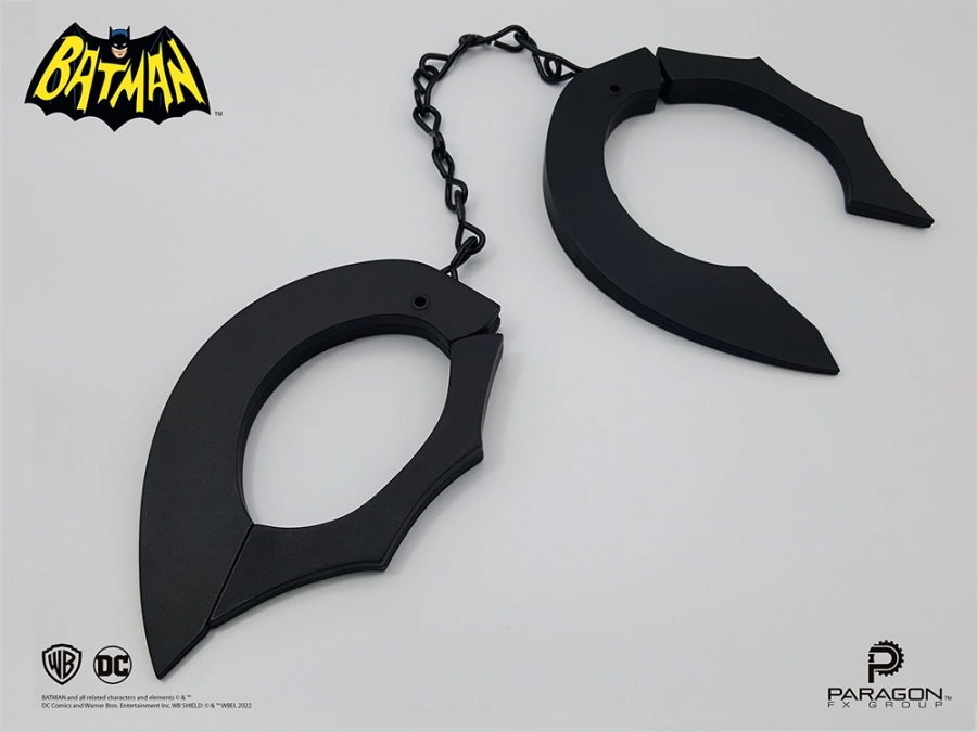 Batman 1966 TV Series Bat-Cuffs Handcuffs Prop Replica - Click Image to Close