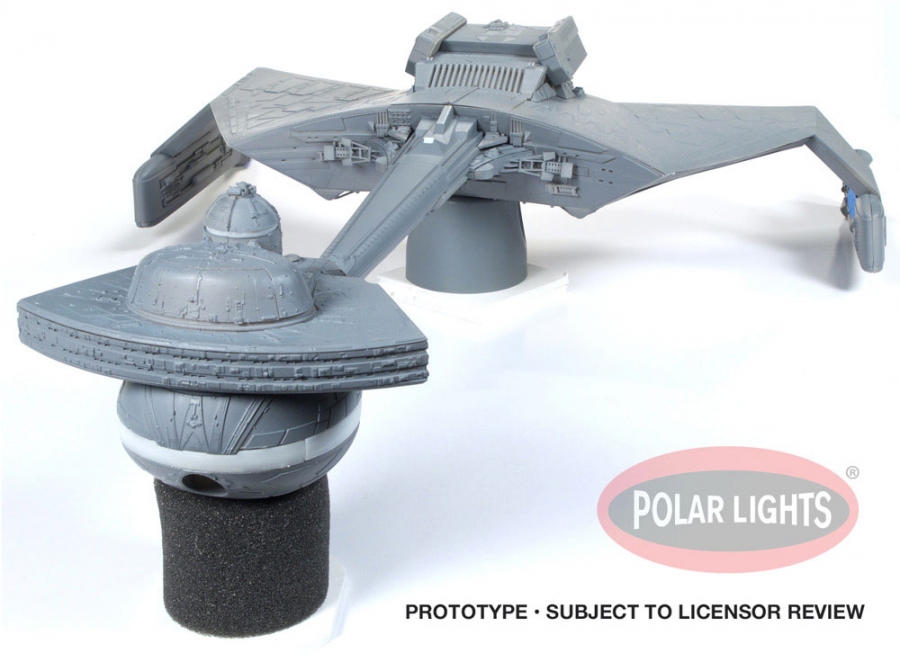 Star Trek The Motion Picture Klingon K'T'inga Battlecruiser 1/350 Scale Model Kit Ktinga - Click Image to Close