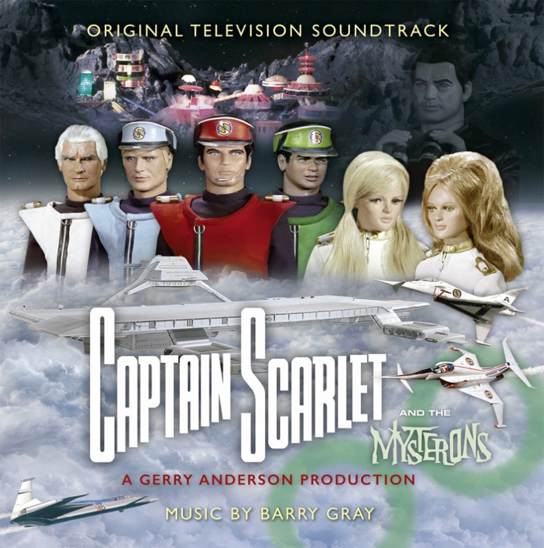 Captain Scarlet and the Mysterons Soundtrack CD Barry Gray - Click Image to Close