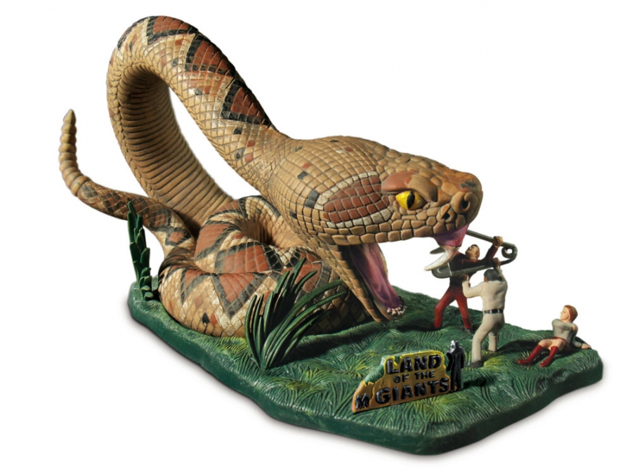 Land of the Giants Giant Snake Diorama Model Kit Aurora Re-Issue - Click Image to Close