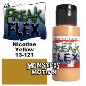 Freak Flex Nicotine Yellow Paint 1 Ounce Flip Top Bottle