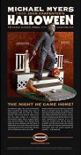 Halloween Michael Myers 1/8 Scale Plastic Model Kit with LED Lights by Moebius