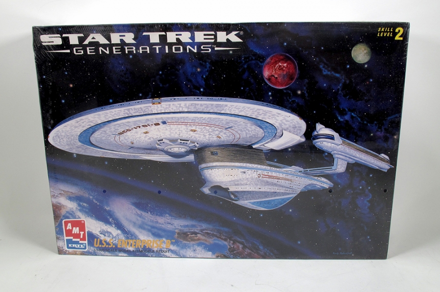 Star Trek Enterprise 1701-B Model Kit by AMT/ERTL #8762 Mint Sealed - Click Image to Close