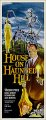 House on Haunted Hill 1958 Insert Card Poster Reproduction Vincent Price