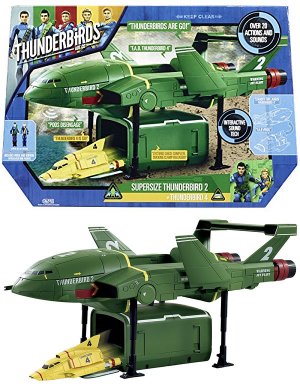 Thunderbirds Supersize DX TB2 with TB4 Vehicle Playset