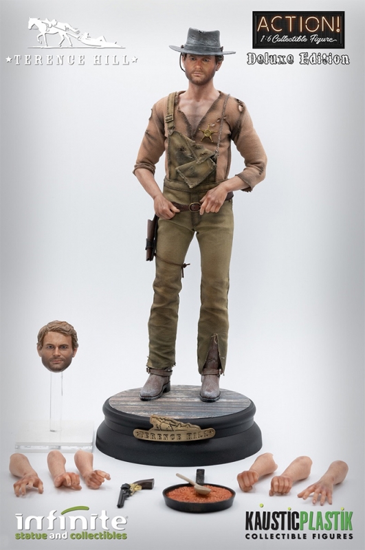 Trinity Is My Name Terence Hill Deluxe 1/6 Scale Figure by Infinite - Click Image to Close