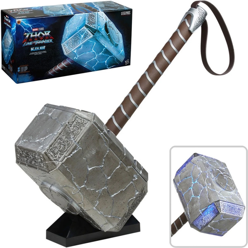 Thor: Love and Thunder Mjolnir Electronic Hammer Prop Replica - Click Image to Close