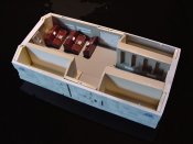 Space 1999 Eagle Transporter 22" Long 1/48th Scale Model Passenger Interior Accessory