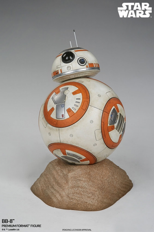 Star Wars The Force Awakens BB-8 Robot Premium Scale Figure - Click Image to Close