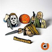 Halloween 1978 Collector's Pin Set of 6 Pins
