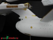 Star Trek TOS Enterprise 1701-A Refit 1/537 Scale Photoetch Detail Set for AMT by Green Strawberry