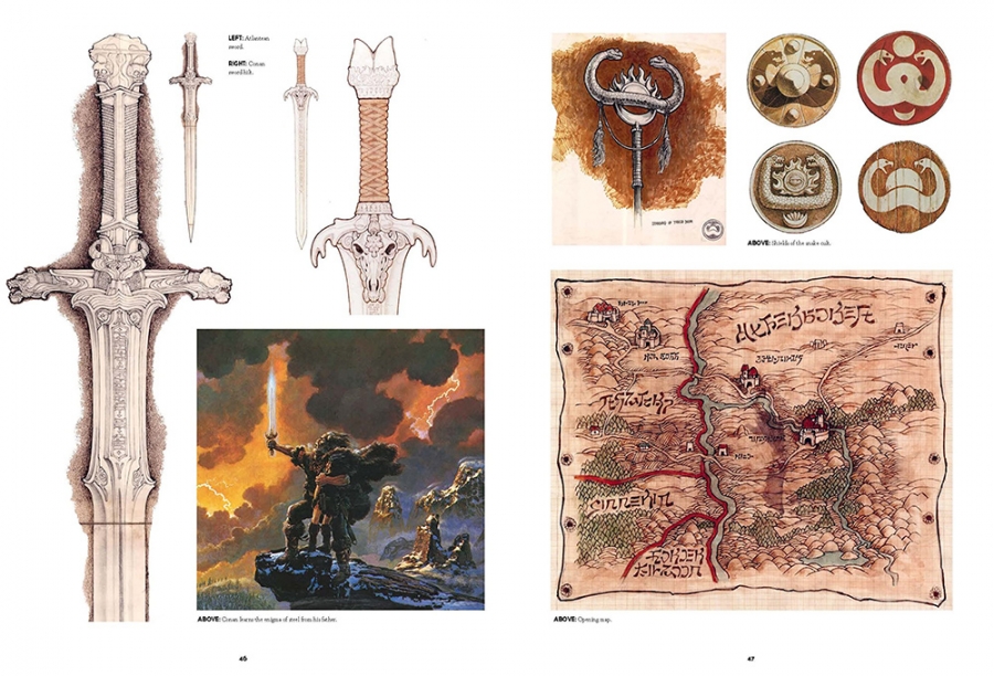 Art of Ron Cobb (Conan, Alien, Firefly, Star Wars, Back to the Future) Hardcover Book - Click Image to Close