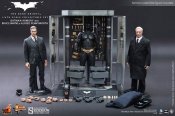 Batman Armory with Bruce Wayne and Alfred 1/6 Figure Set by Hot Toys