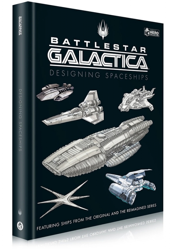 Battlestar Galactica Designing Spaceships Hardcover Book - Click Image to Close