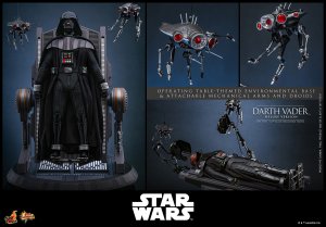 Star Wars Darth Vader Super Deluxe 1/6 Scale Figure by Hot Toys (With Environmental Base)