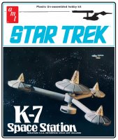 Star Trek K-7 Space Station 1976 1/7600 Scale Reissue Model Kit by AMT