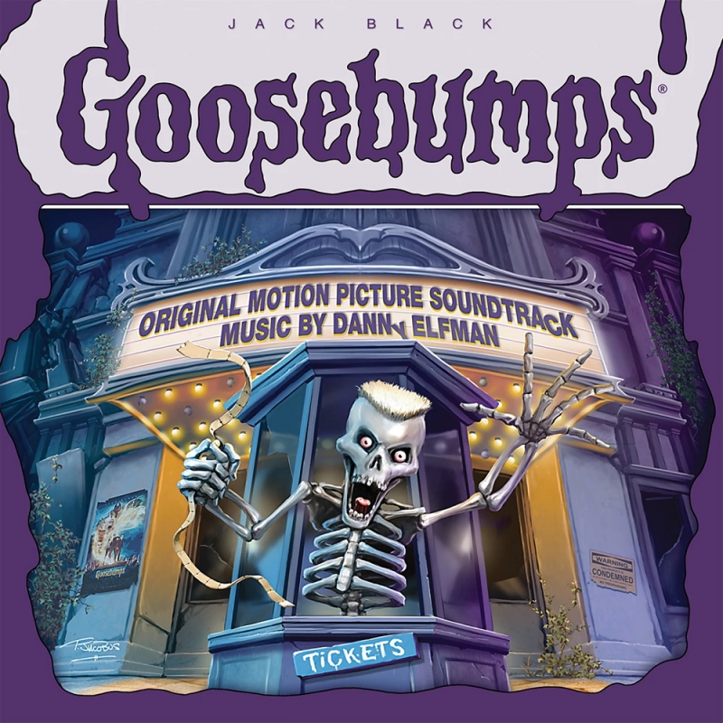 Goosebumps Soundtrack Vinyl LP 2 Disc Set Danny Elfman Colored Vinyl - Click Image to Close