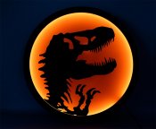 Jurassic Park Back Lit Logo LED Wall Light