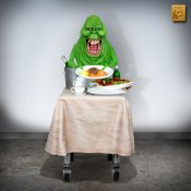 Ghostbusters Slimer with Food Cart 1/4 Scale Statue