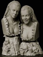 Twins Of Evil 1/4 Scale Busts Model Kits
