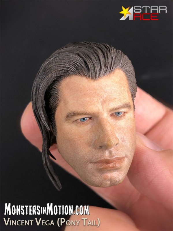 Pulp Fiction Vincent Vega John Travolta Deluxe Version 1/6 Scale Figure by Star Ace - Click Image to Close