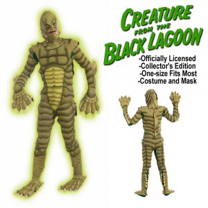 Creature From The Black Lagoon Deluxe Costume and Mask by Forum