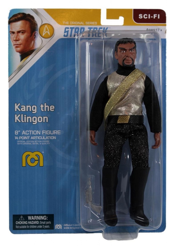 Star Trek Kang the Klingon 8 Inch Mego Figure - Click Image to Close