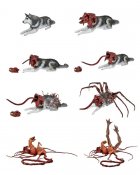Thing, The (1982) Ultimate Dog Creature Figure Set by Neca