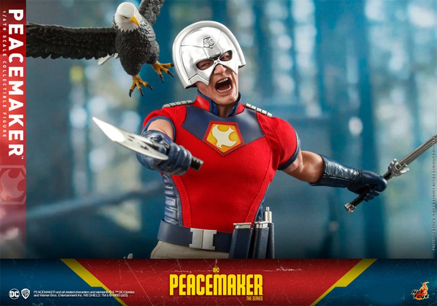 Peacemaker John Cena 1/6 Scale Figure by Hot Toys - Click Image to Close