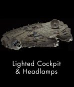 Star Wars Millennium Falcon 1/100 Scale Die Cast Replica