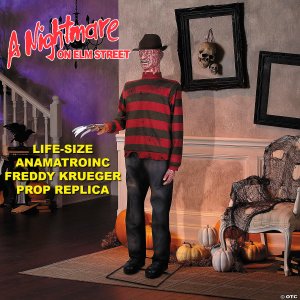 Nightmare on Elm Street Freddy Krueger Life-Size Anamatronic Prop Replica (6 Feet Tall)