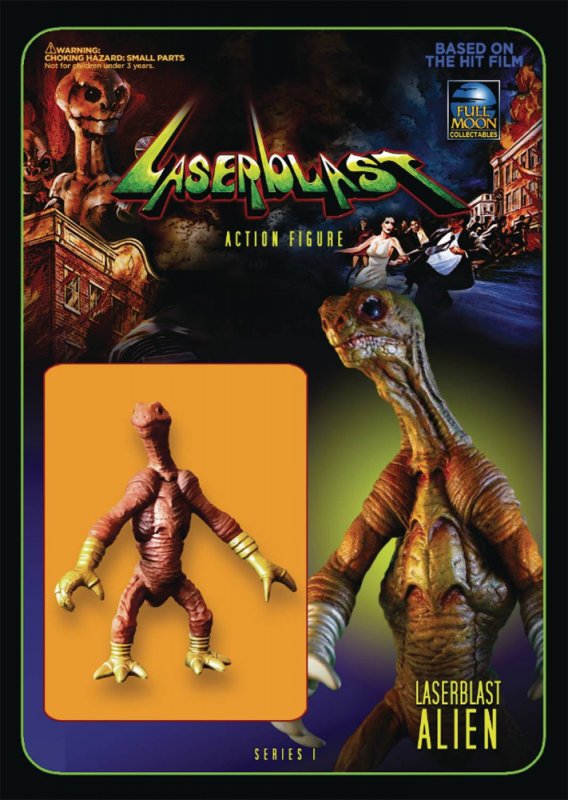 Laserblast Alien 2.5" Re-Action Action Figure - Click Image to Close