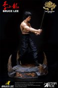 Bruce Lee Kali Sticks Fight Deluxe 1/6 Scale Statue with Base and Backdrop
