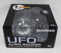 UFO TV Series Flying Saucer Replica with Lunar Display Base by Sixteen 12 (PERFECT MINT):