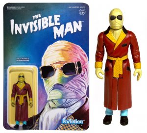 Invisible Man Universal Monsters 3.75" ReAction Action Figure