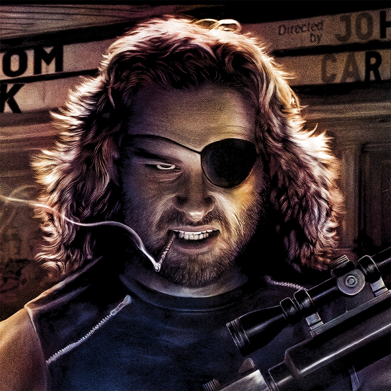 Escape From New York 1981 Snake Plissken Fine Art Print - Click Image to Close
