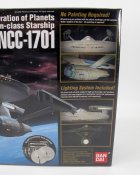 Star Trek TMP Enterprise NCC-1701 1/850 Model Kit with Lights Bandai Japan