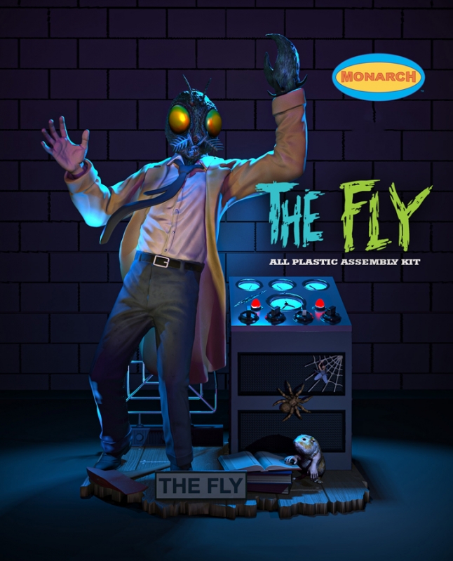 Fly, The 1958 Plastic Model Kit by Monarch - Click Image to Close