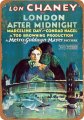 London After Midnight Lon Chaney Metal Sign 9" x 12"
