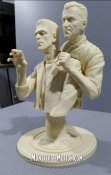 Frankenstein Jack Pierce and Boris Karloff Tribute Bust Model Kit