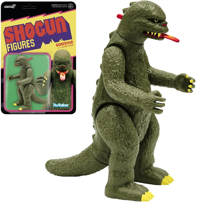 Godzilla Shogun Warriors Figures 3 3/4-Inch ReAction Figure - Click Image to Close