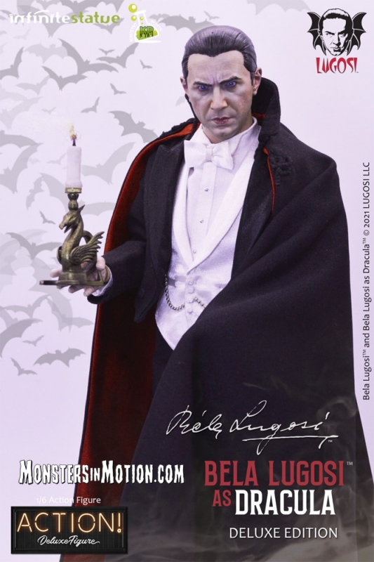 Dracula Bela Lugosi Deluxe Edition 1/6 Scale Figure with Coffin - Click Image to Close