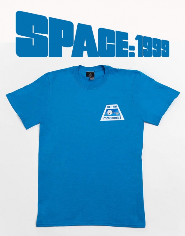 Space: 1999 Moonbase Alpha Logo T-Shirt - Click Image to Close