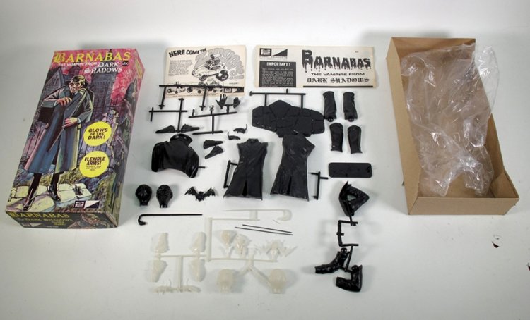 Dark Shadows Barnabas Vampire and Werewolf Original Vintage