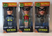 Batman 1966 Wacky Wobblers Bobble-Head Set of 3 Batman, Robin and Catwoman Batman 1966 Wacky Wobblers Bobble-Head Set of 3 Batman, Robin and Catwoman