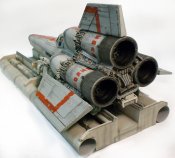 Battlestar Galactica 1978 Colonial Viper With Launch Ramp Studio Scale 16" Model Kit