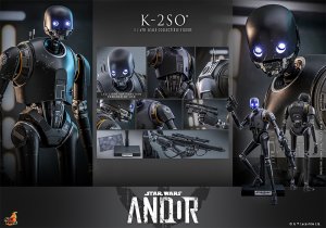 Star Wars Andor K-2SO Droid 1/6 Scale Figure by Hot Toys